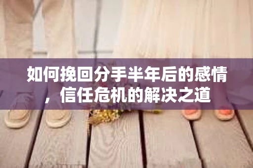 如何挽回分手半年后的感情，信任危机的解决之道