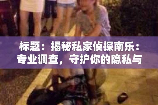 标题：揭秘私家侦探南乐：专业调查，守护你的隐私与权益