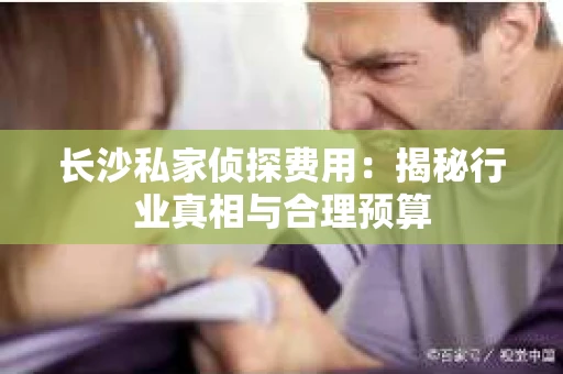 长沙私家侦探费用:揭秘行业真相与合理预算 长沙私家侦探费用:揭秘行业真相与合理预算