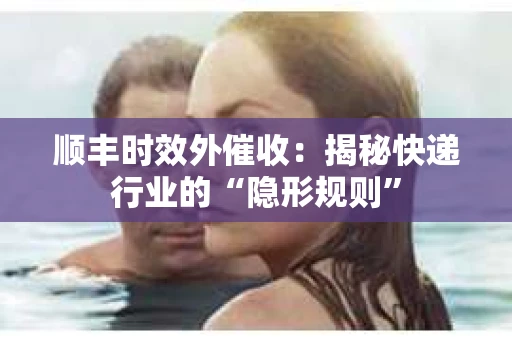顺丰时效外催收：揭秘快递行业的“隐形规则”