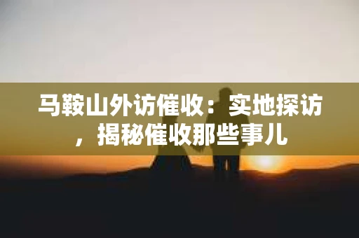 马鞍山外访催收：实地探访，揭秘催收那些事儿