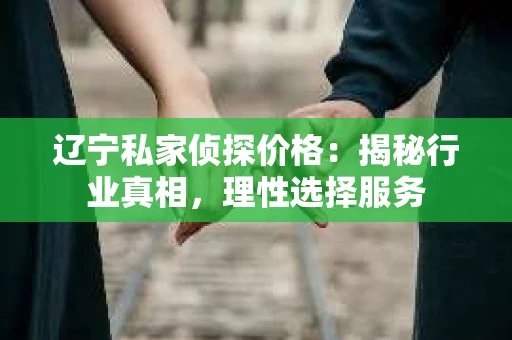 辽宁私家侦探价格：揭秘行业真相，理性选择服务
