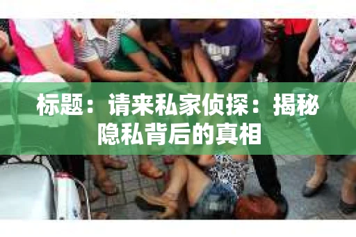 标题：请来私家侦探：揭秘隐私背后的真相