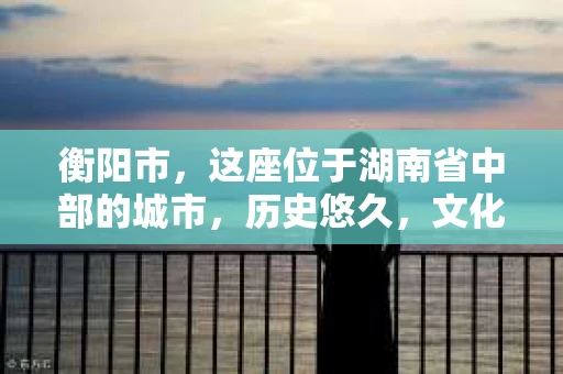 衡阳市，这座位于湖南省中部的城市，历史悠久，文化底蕴深厚。随着社会的发展，人们对于个人隐私的保护意识逐渐增强，私家侦探机构也应运而生。那么，衡阳市是否有私家侦探机构呢？今天，我们就来聊聊这个话题。