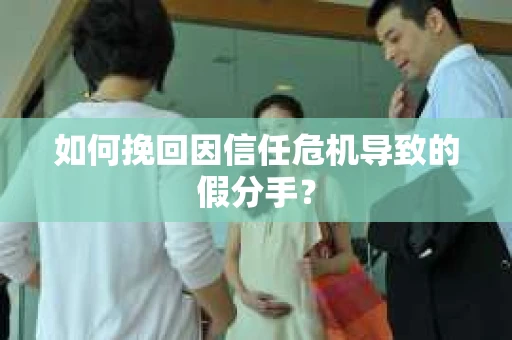 如何挽回因信任危机导致的假分手? 如何挽回因信任危机导致的假分手?