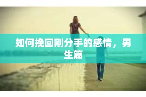 如何挽回刚分手的感情，男生篇